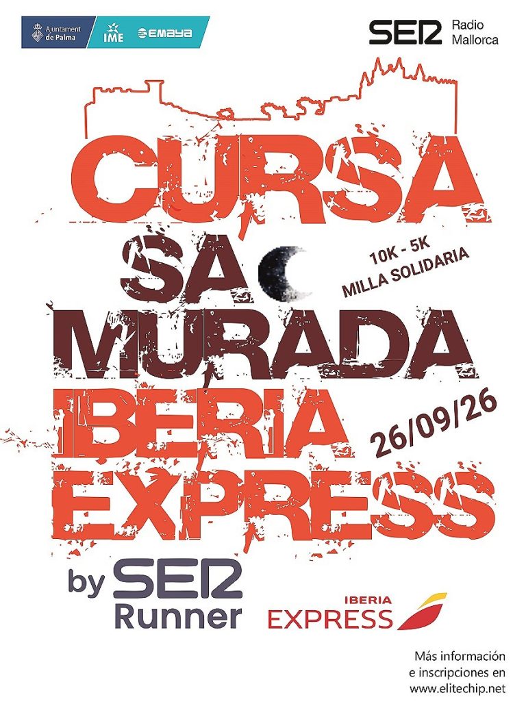 Cartel XII Cursa Sa Murada Iberia Express – Ser Runner 2026