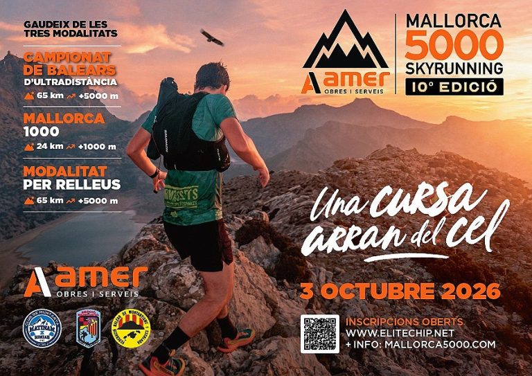 Cartel Amer Mallorca 5000 – 1000 Skyrunning 2026