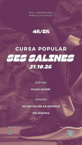 Cartel Cursa Ses Salines 2026